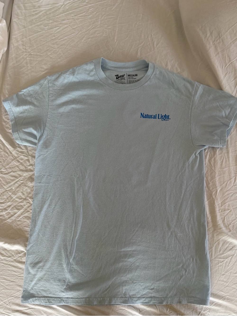 Men’s Natty Light Blue Logo T-Shirt